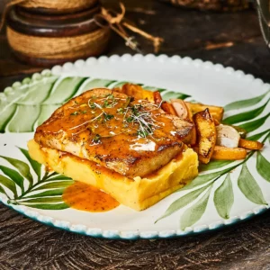 Filete pesca del día salsa de Maracuyá