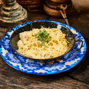 Fetuccini a la crema