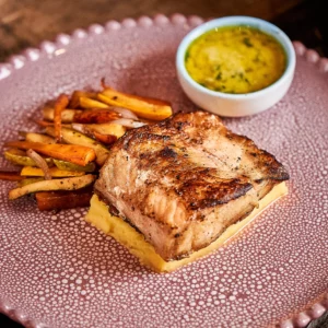 Filete pesca del día al Ajillo