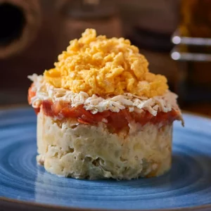 Cayeye con huevo revuelto