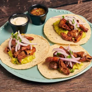 Tacos de chicharrón blandos